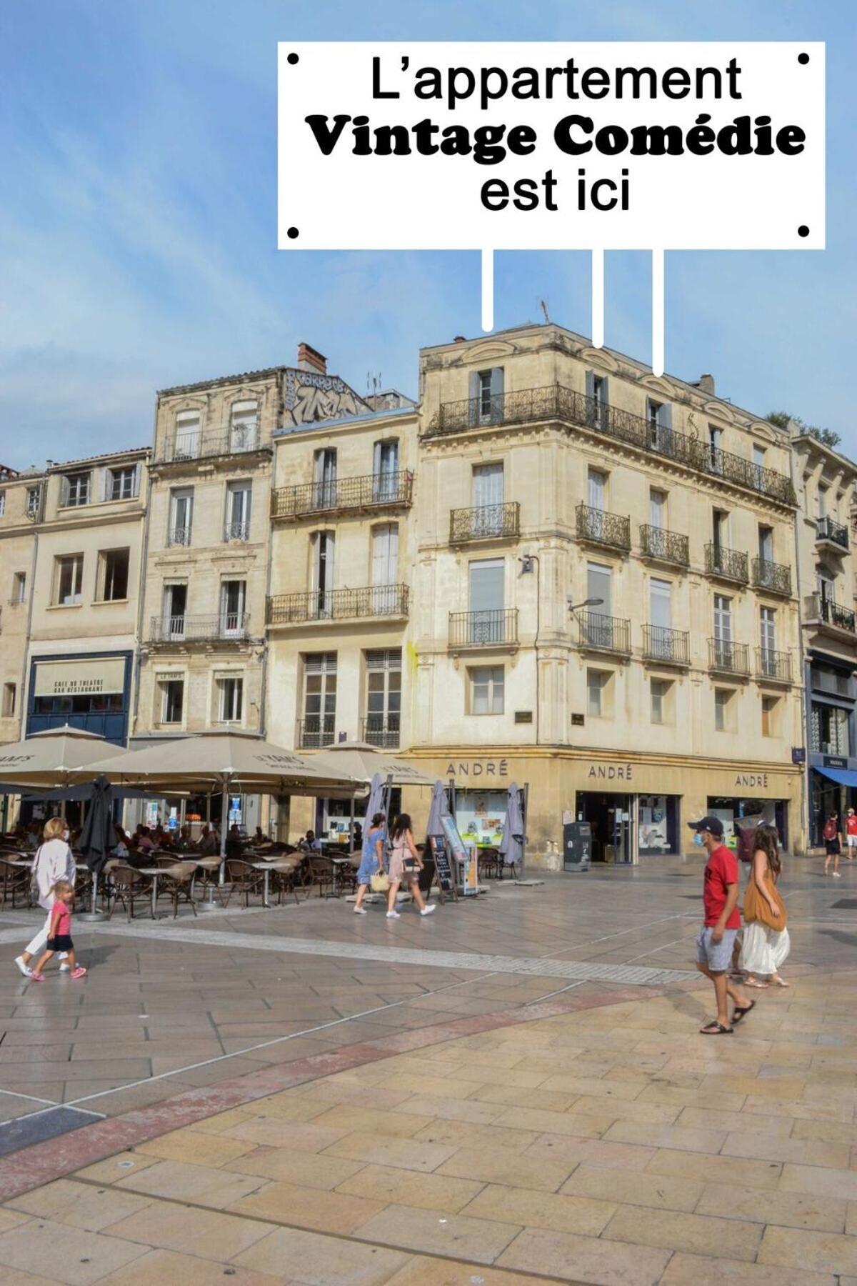 L'Atelier - Climatisation Et Vue Place De La Comedie Montpellier Exterior photo